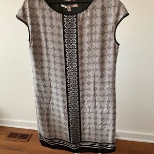 Black and white dress